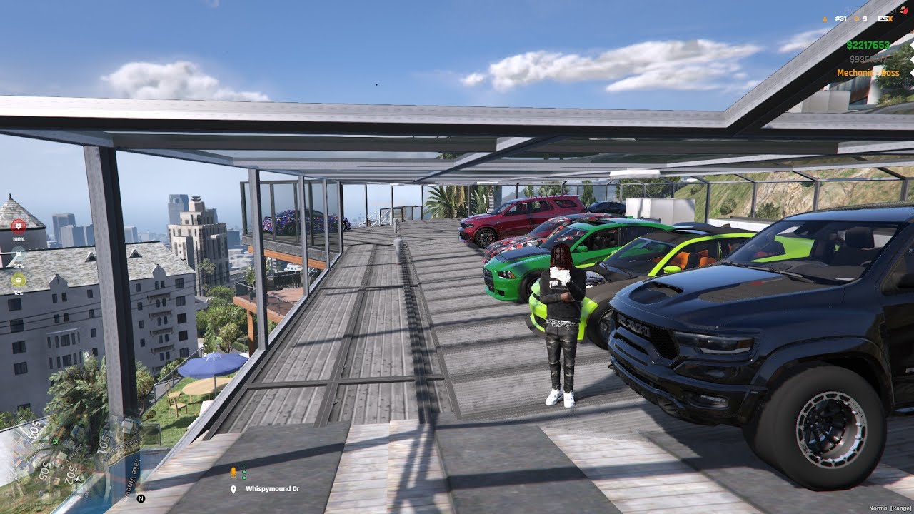 @xAmericanNukes ROOFTOP SRT GARAGE in NRP V5 (SZN: 5 Ep.69)!