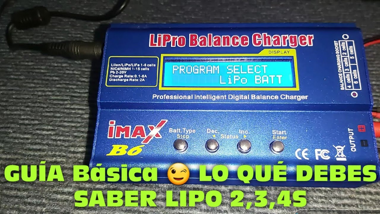#CARGADOR IMAX B6/ COMO CARGAR BATERÍAS 🔋Y CONSEJOS 😉 Enlaces de Compra 👇@ELRINCÓNDEDAVE-i4x