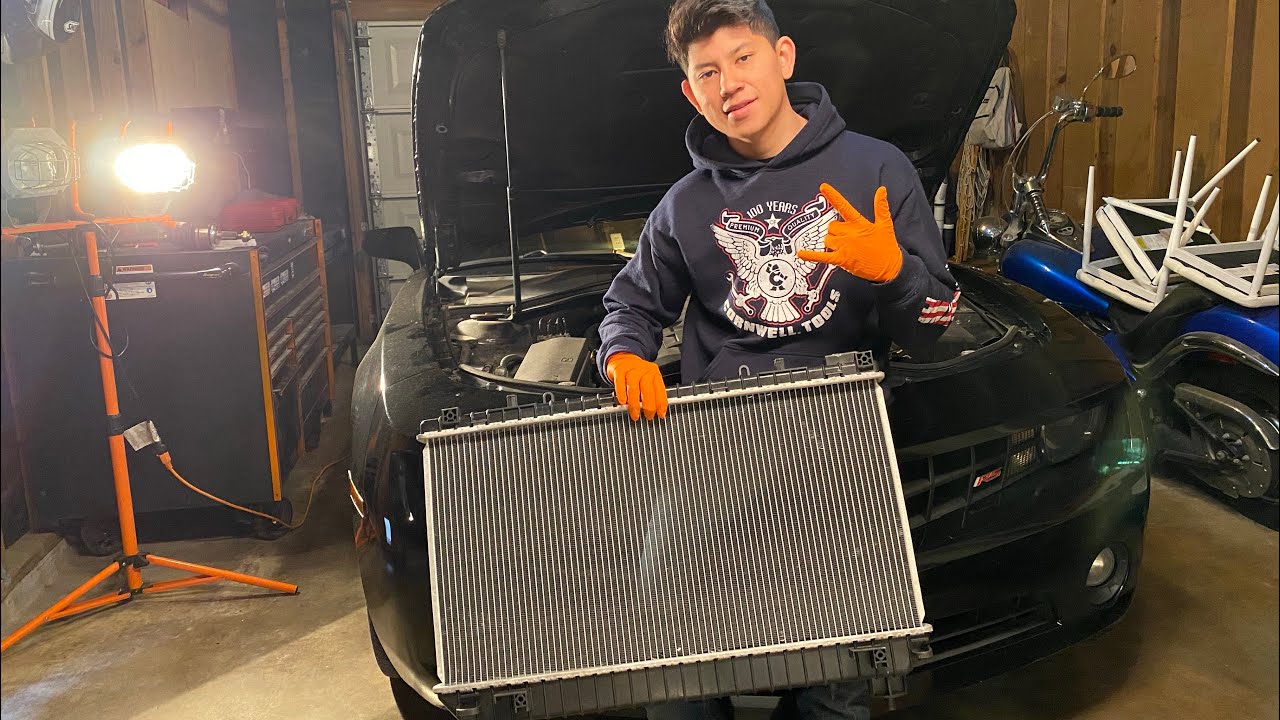 2011 Chevy Camaro Radiator Replace