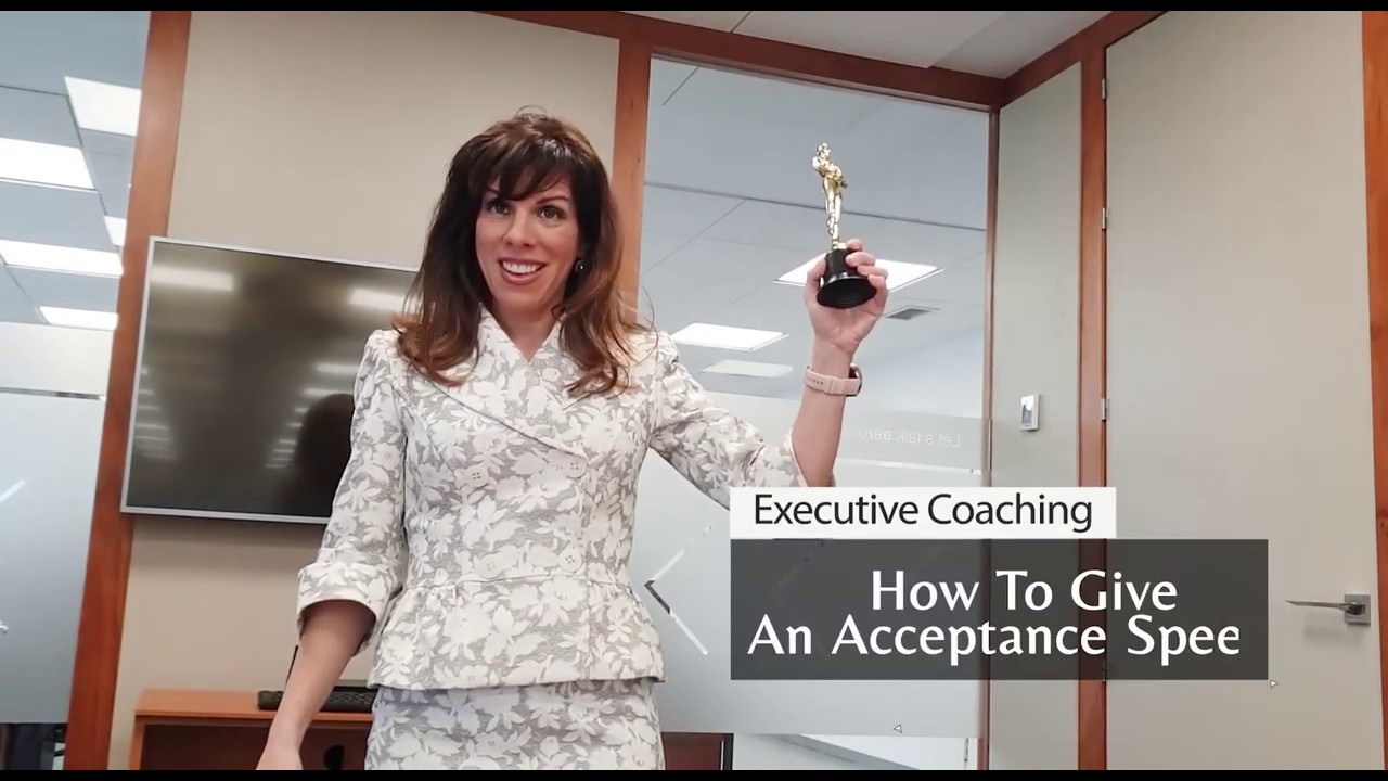 How To Give An Acceptance Speech