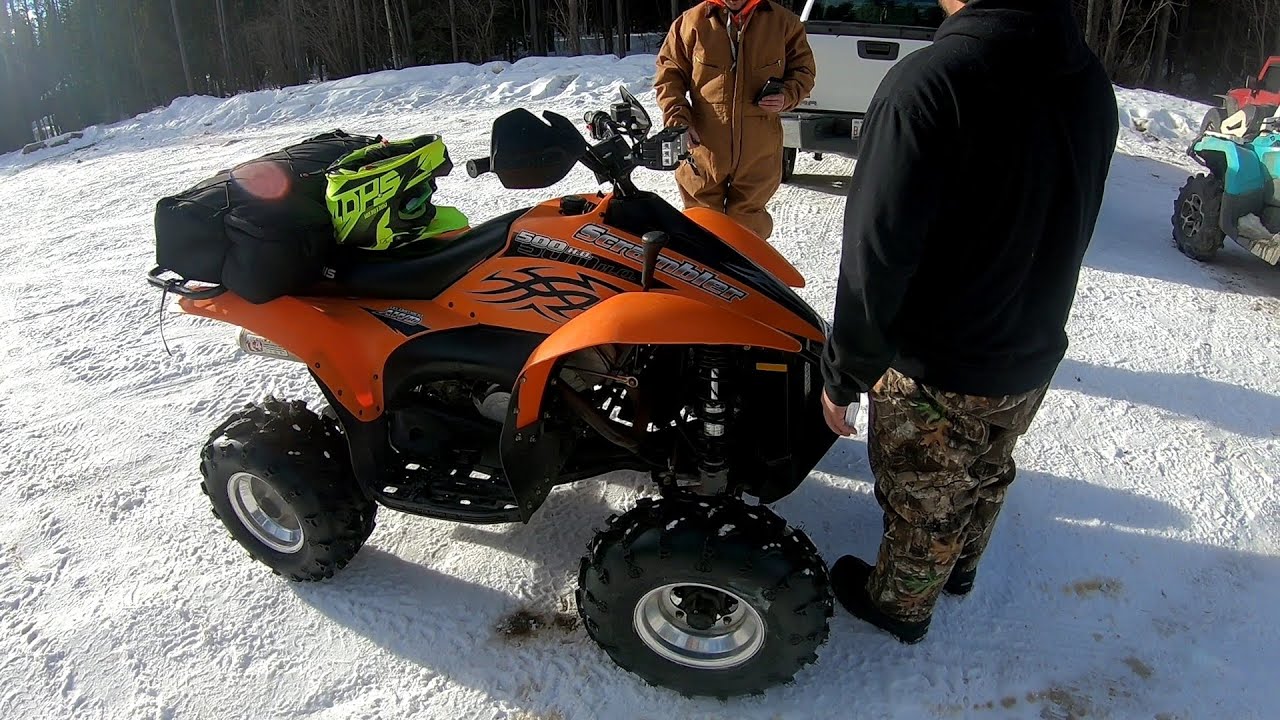 NEW QUAD IN THE GROUP: 2006 Polaris scrambler 500!
