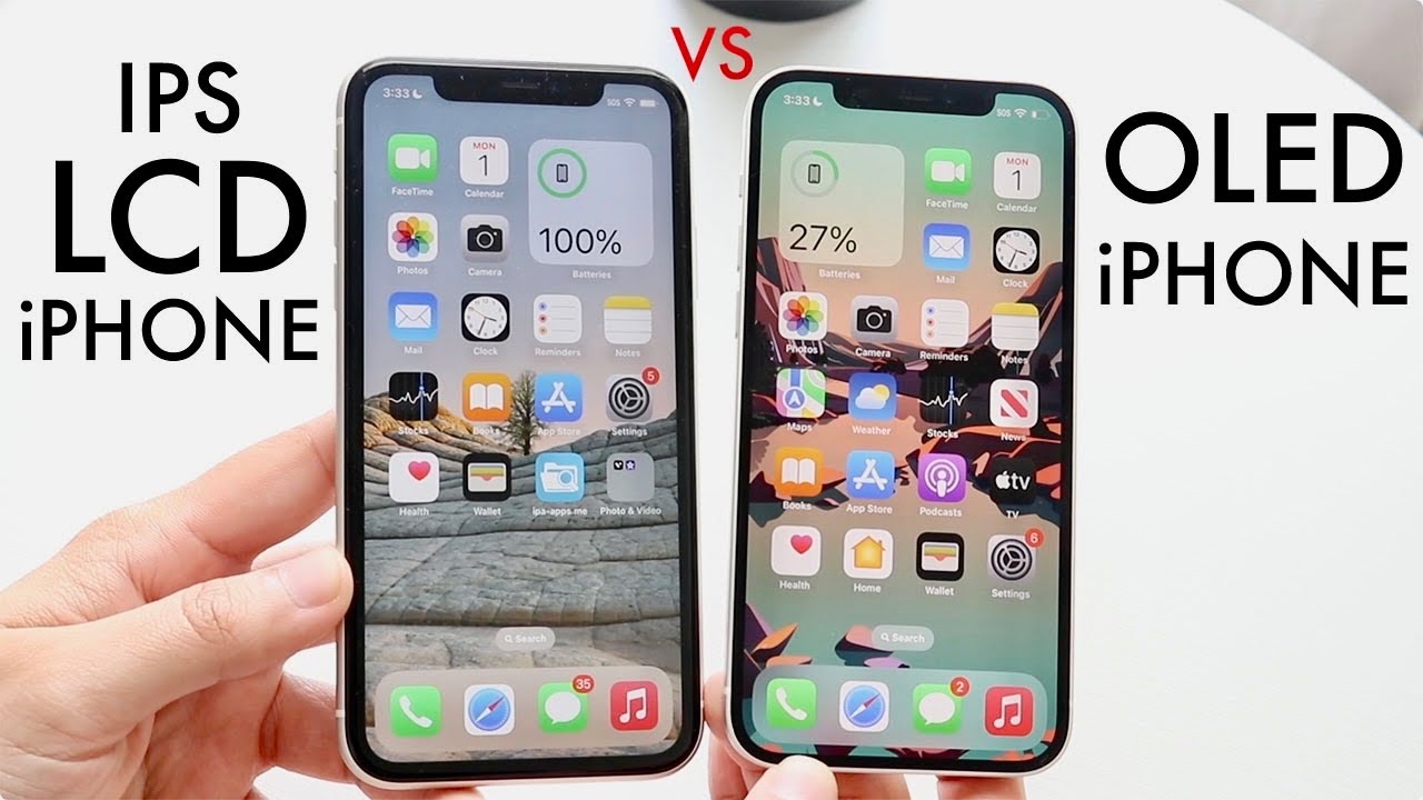 OLED iPhone VS LCD iPhone