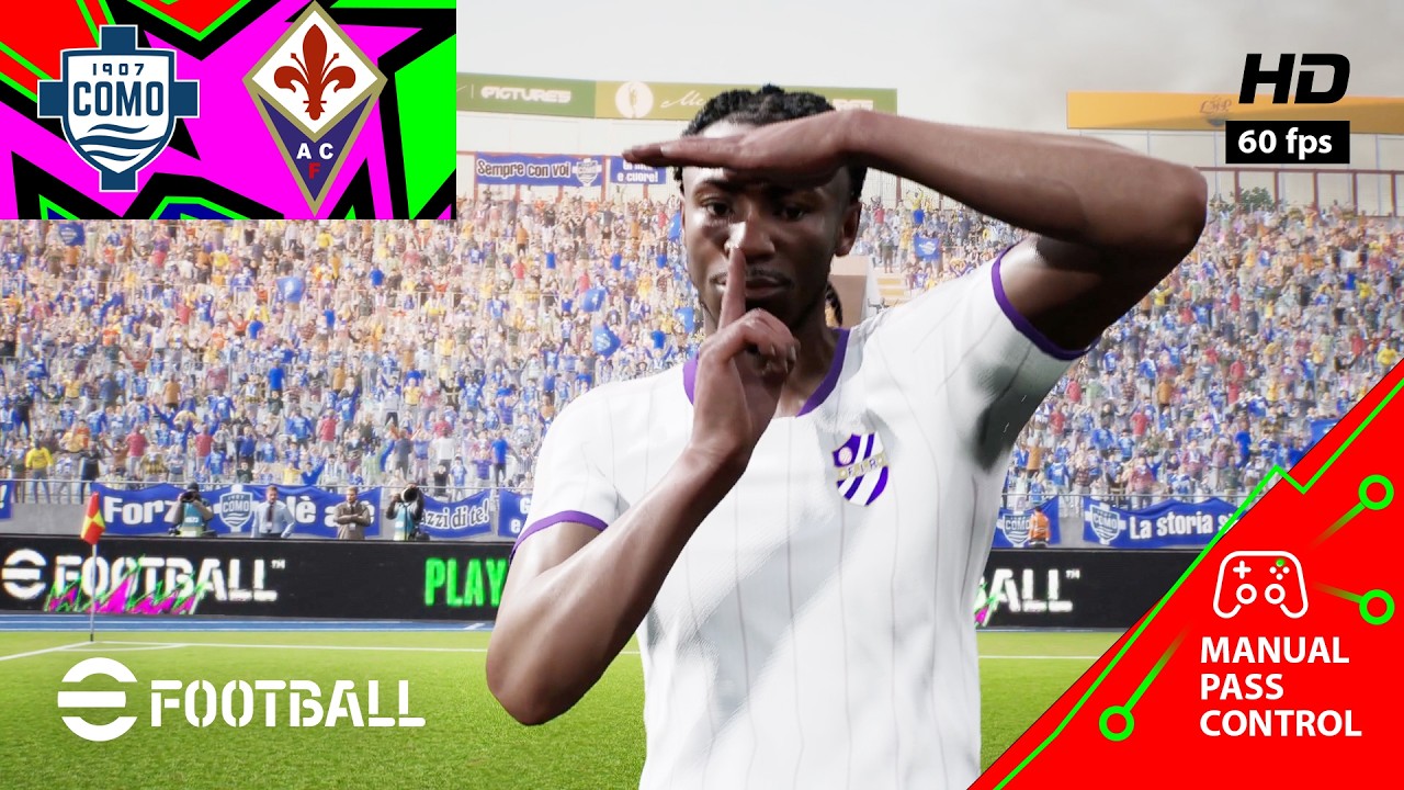 Como - Fiorentina  Serie A Italy | PC [HD60]