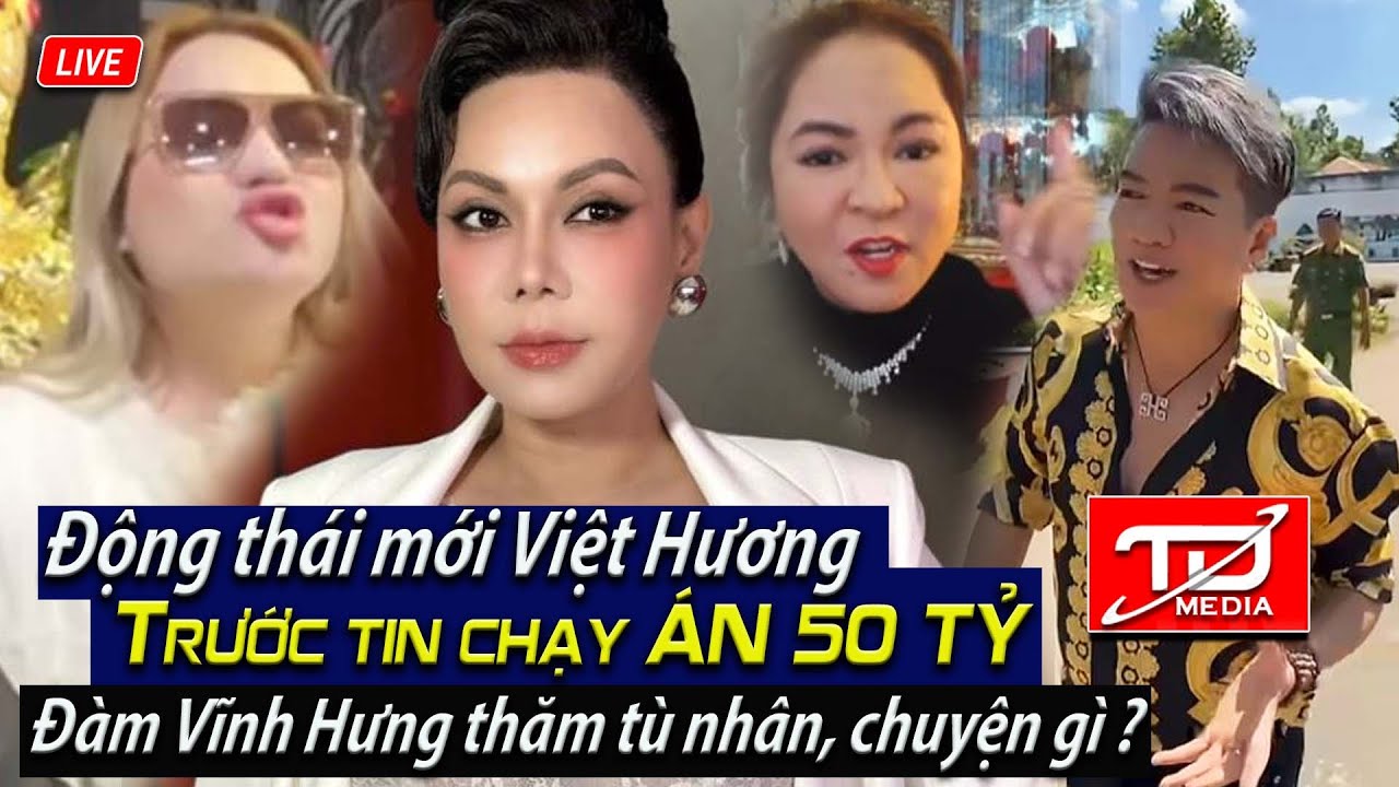 Động thái mới Việt Hương trước tin chạy án 50 tỷ - Đàm Vĩnh Hưng vào trại giam, chuyện gì ?