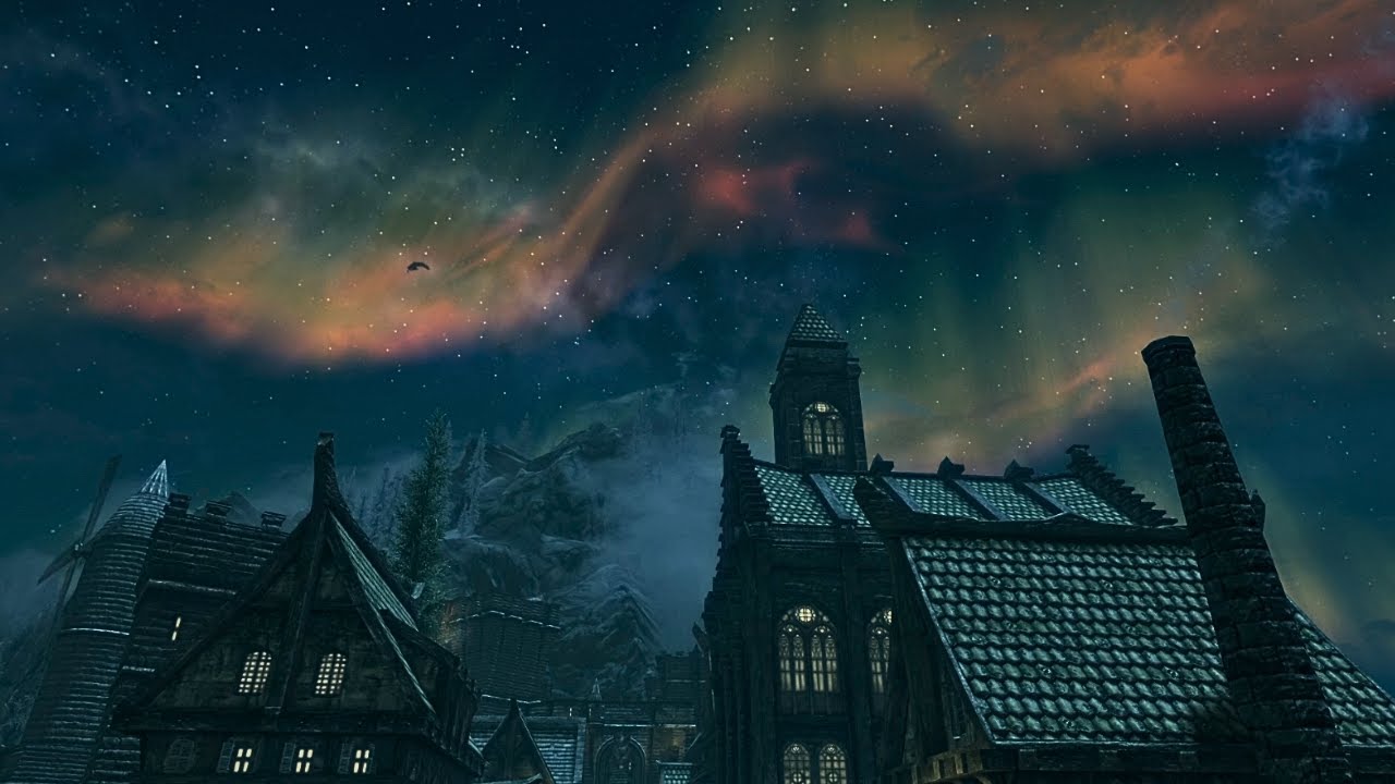A Place  to Go When Life Feels Too Heavy | Ambient Fantasy (Skyrim) Music