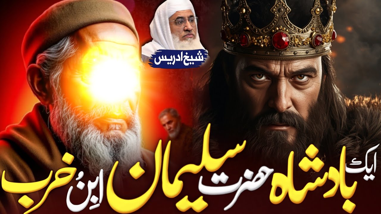 حضرت سلیمان ابنِ خرب رحمۃ اور ایک بادشاہ کا قصّہ| Molana sheikh idrees Sahib pashto bayan
