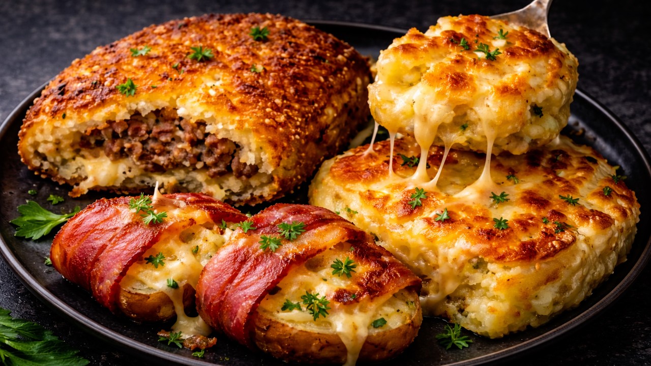 🔥 3 Incredible Potato Recipes You’ll Want to Make Tonight! 🔥