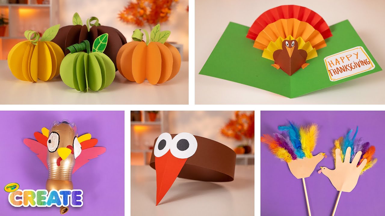 Cozy Thanksgiving Craft Fun! 🦃✨ Creative Ideas for Kids & Families