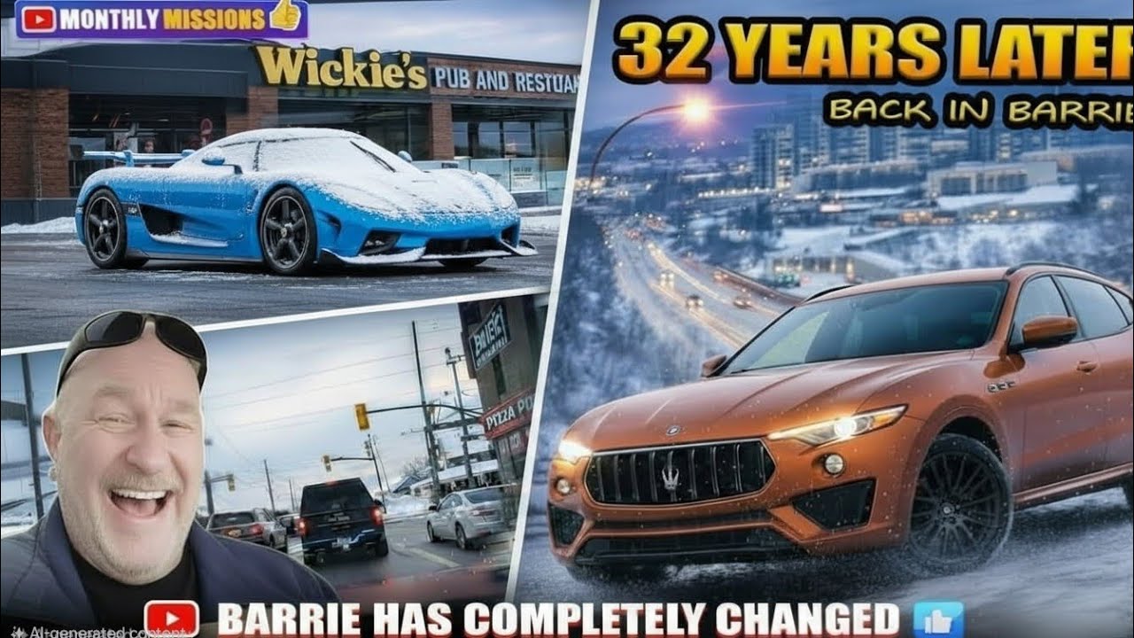 Back to Barrie Tour After 32 Years — Come Ride With Me 🚗 #barrie #pov #drive #maserati #tour #travel