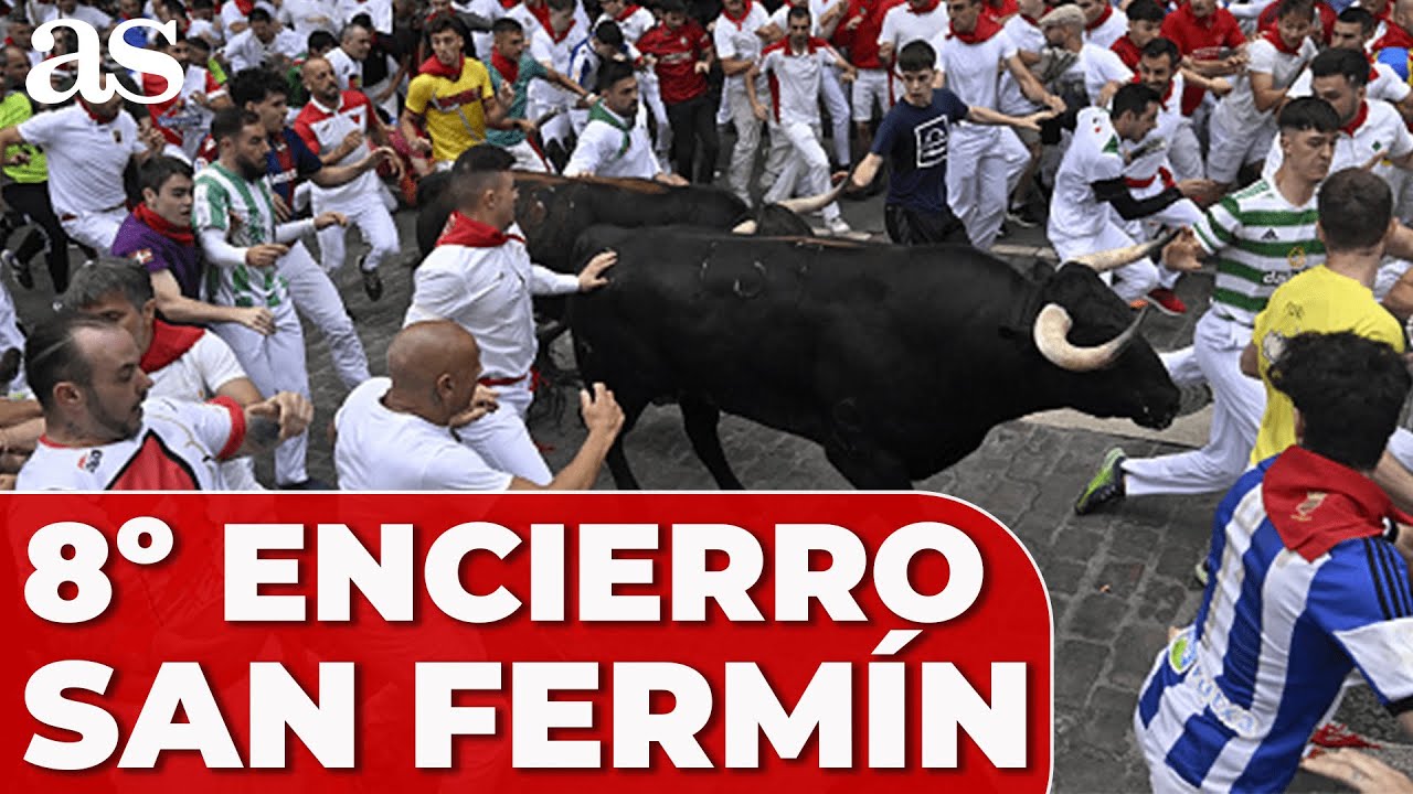 REVIVE el ÚLTIMO ENCIERRO de SAN FERMÍN 2024 | 14 de JULIO