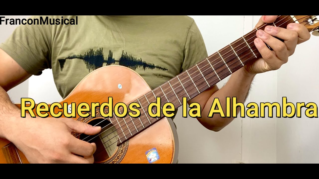 Tutorial de Recuerdos de la Alhambra parte 1 de 5.