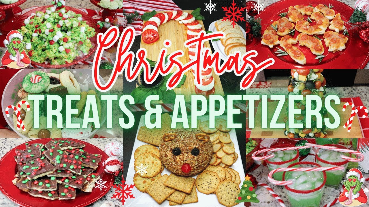✨MUST SEE!✨ Christmas 🎄Treats & Appetizer Compilation | Easy & Delicious Christmas Party Recipes! 🎁