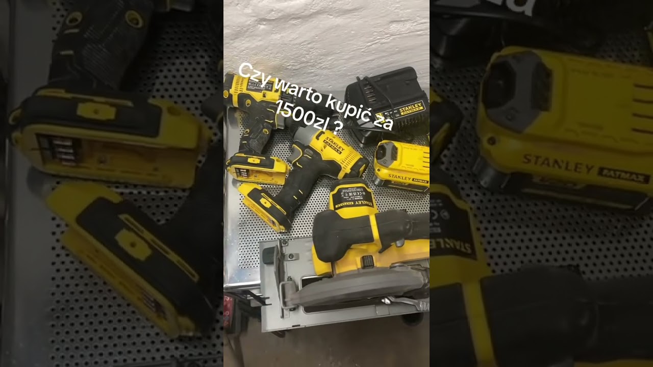 Zestaw Stanley FatMax V20 za 1500 zł &ndash; Czy warto? 🔧🔥 #stanley #tools #majsterkowanie #narzędzia