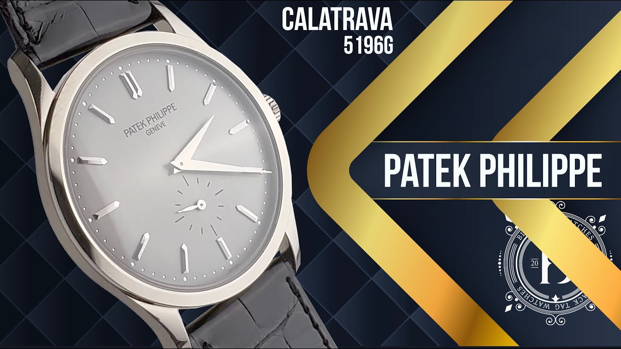 Patek Philippe Calatrava Small Seconds 5196G-001