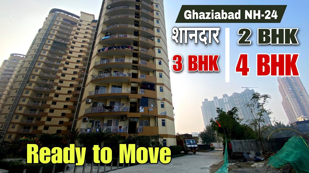 2 BHK flat in GHAZIABAD / 3 BHK Flat in GHAZIABAD /  Ghaziabad flats ready to Move 