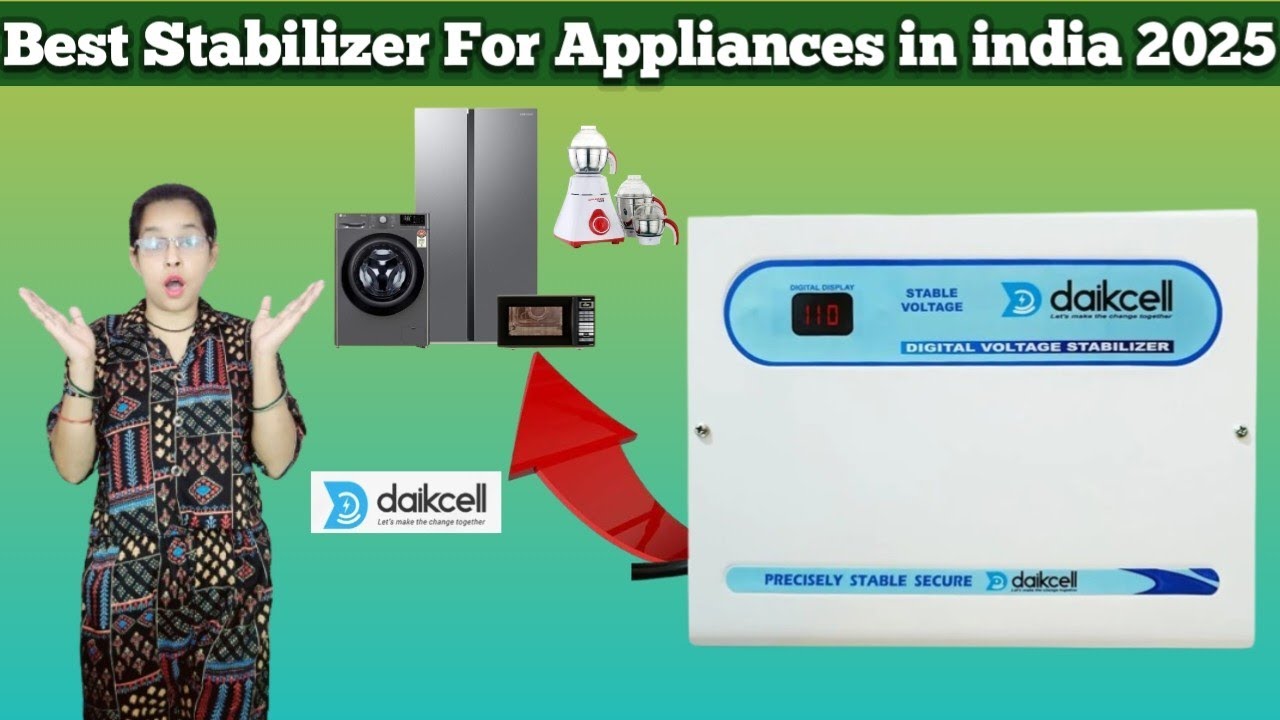 Daikcell Stabilizer For Appliances in India 2025// Best Voltage Stabilizer 2025 🔥🔥🔥