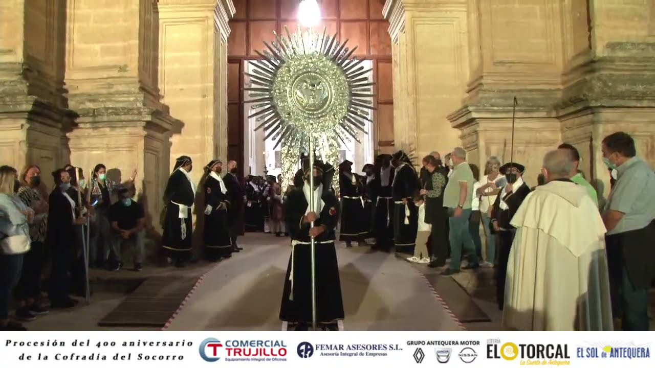 Salida Procesión 400 aniversario Cofradía Socorro - Antequera