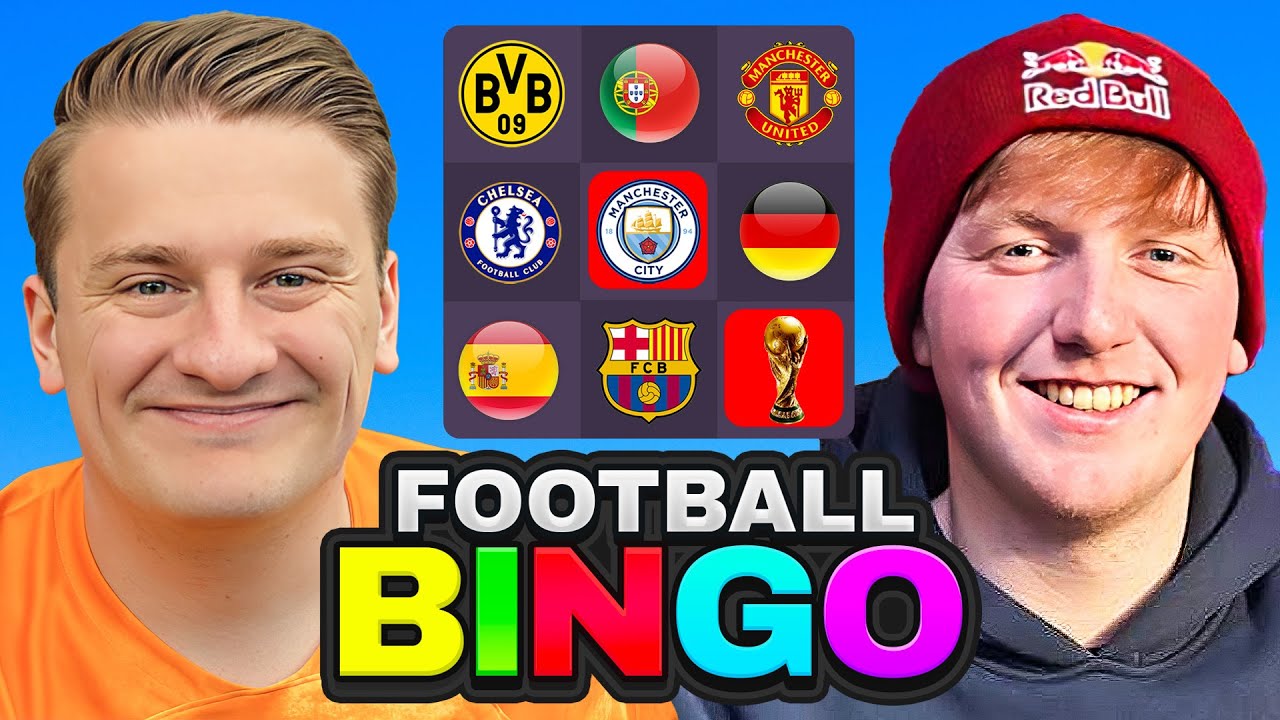 FOOTBALL BINGO @angryginge13