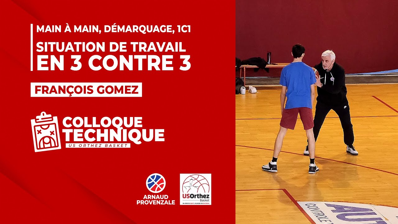 LE 3 CONTRE 3 avec François Gomez (coach LFB)