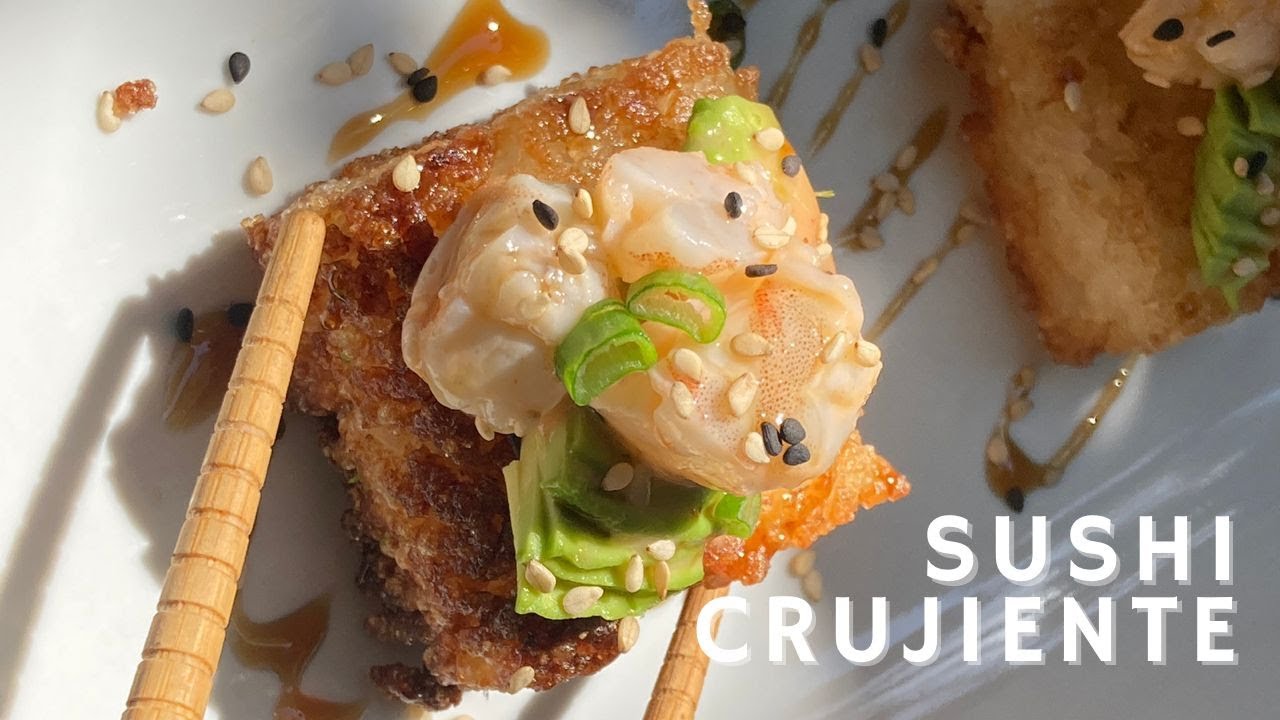 SUSHI CRUJIENTE DE CAMARÓN