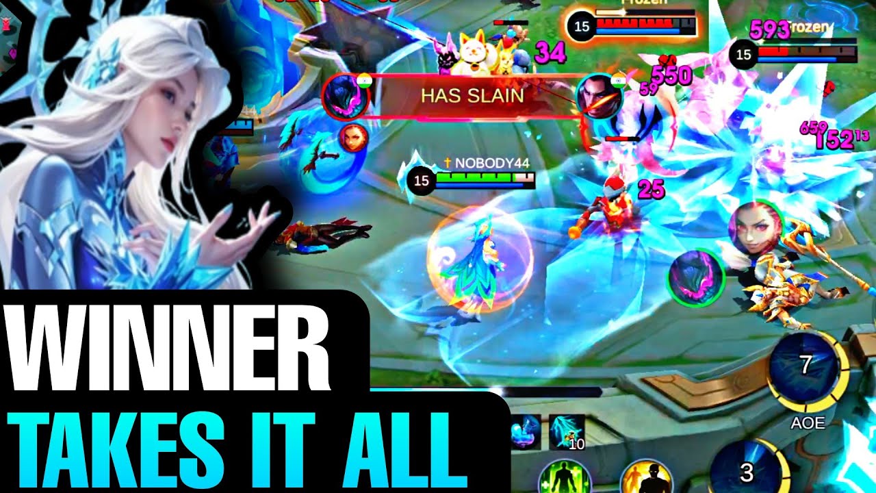 GIVE UP ALL BUT.. I MOBA LEGEND GAMEPLAY WITH AURORA I 