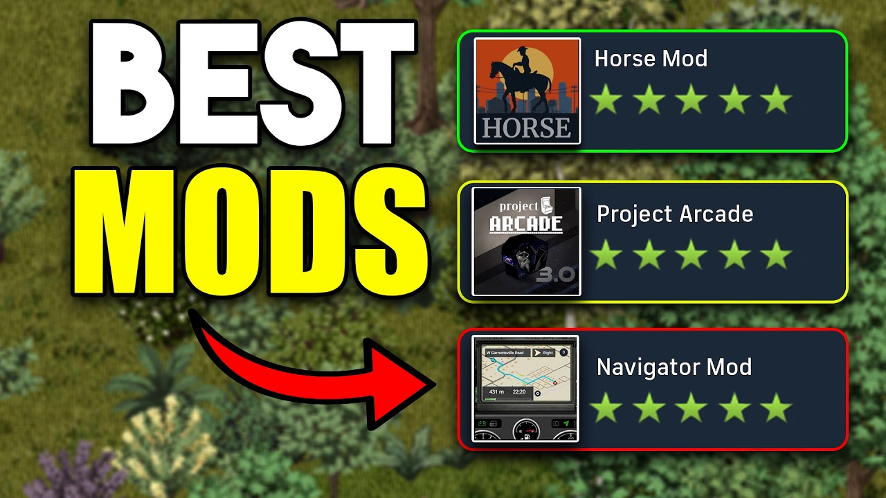 7 NAJLEPSZYCH nowych mod&oacute;w do projektu Zomboid Build 42
