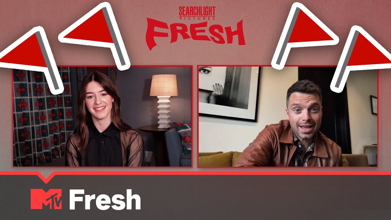 Fresh Stars Sebastian Stan & Daisy Edgar Jones Reveal Their Dating Red Flags | MTV Movies