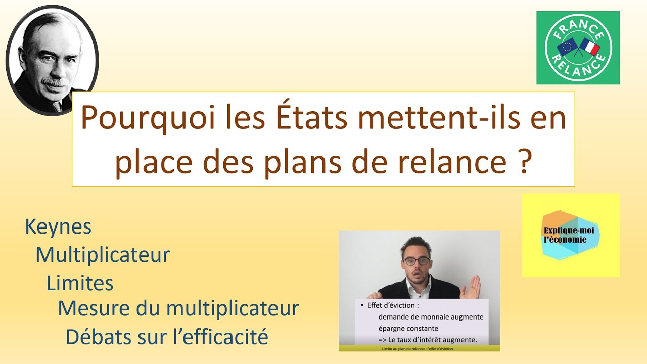 Pourquoi les États mettent-ils en place des plans de relance ? - Explique-moi l'économie - Numéro 23