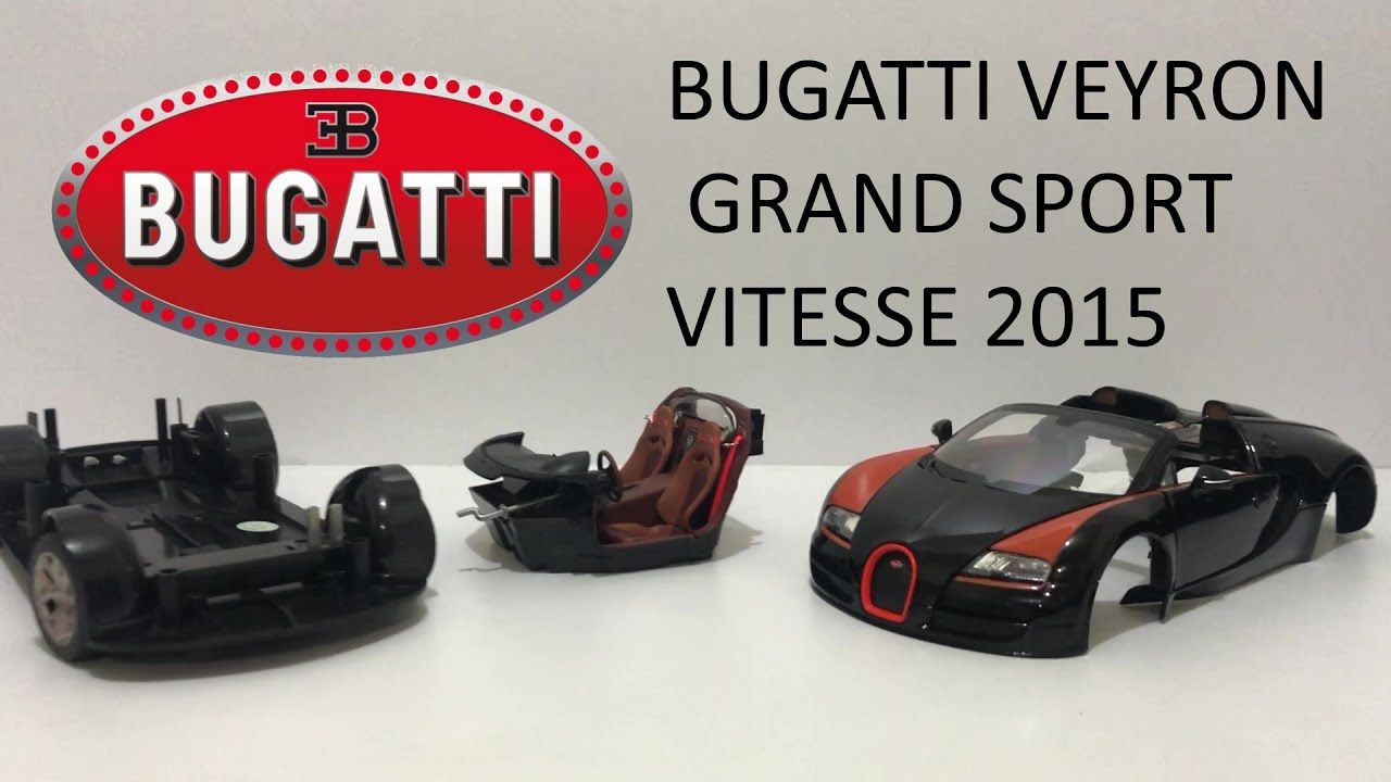 BUGATTI VEYRON, GRAND SPORT VITESSE, 2015, 1/18 RASTAR.