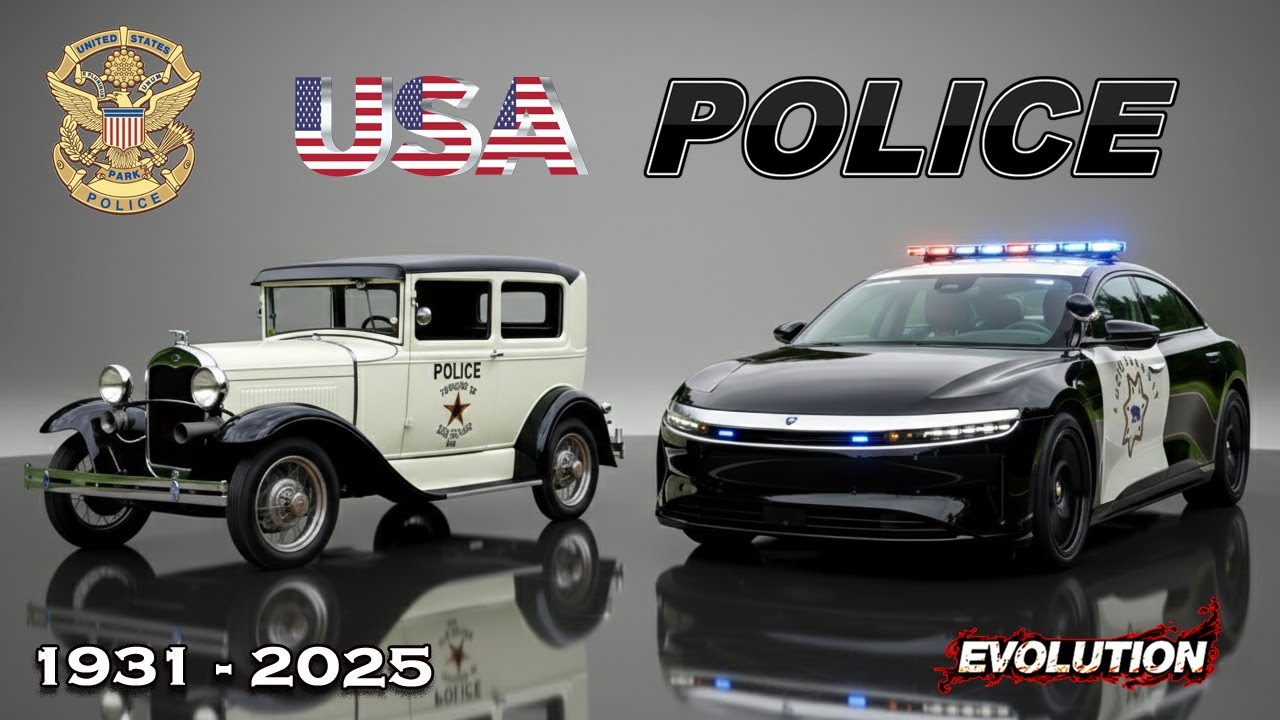 EVOLUTION How Police Cars Have Changed in America