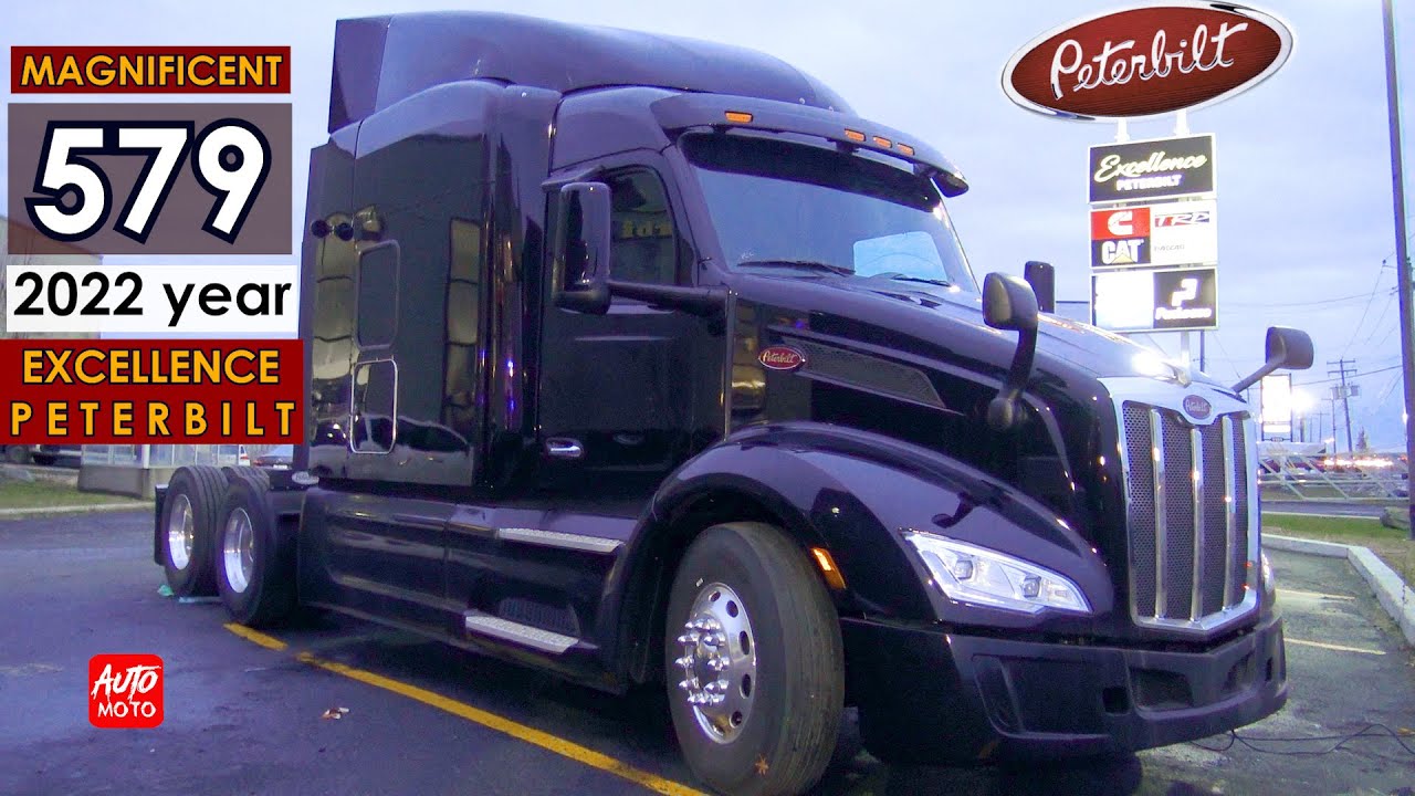 2022 Peterbilt 579 Sleeper Truck - Exterior And Interior - Excellence Peterbilt, Ste-Julie