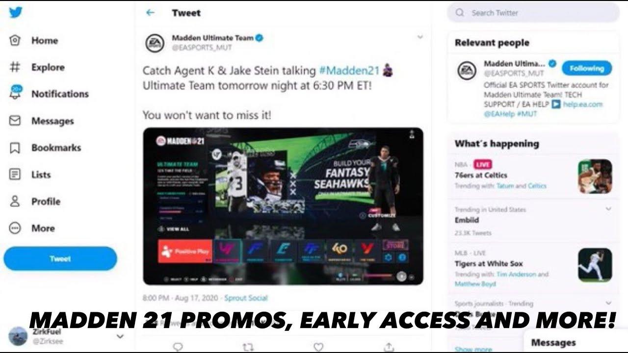 MADDEN 21 PROMOS, EARLY ACCESS AND MORE!
