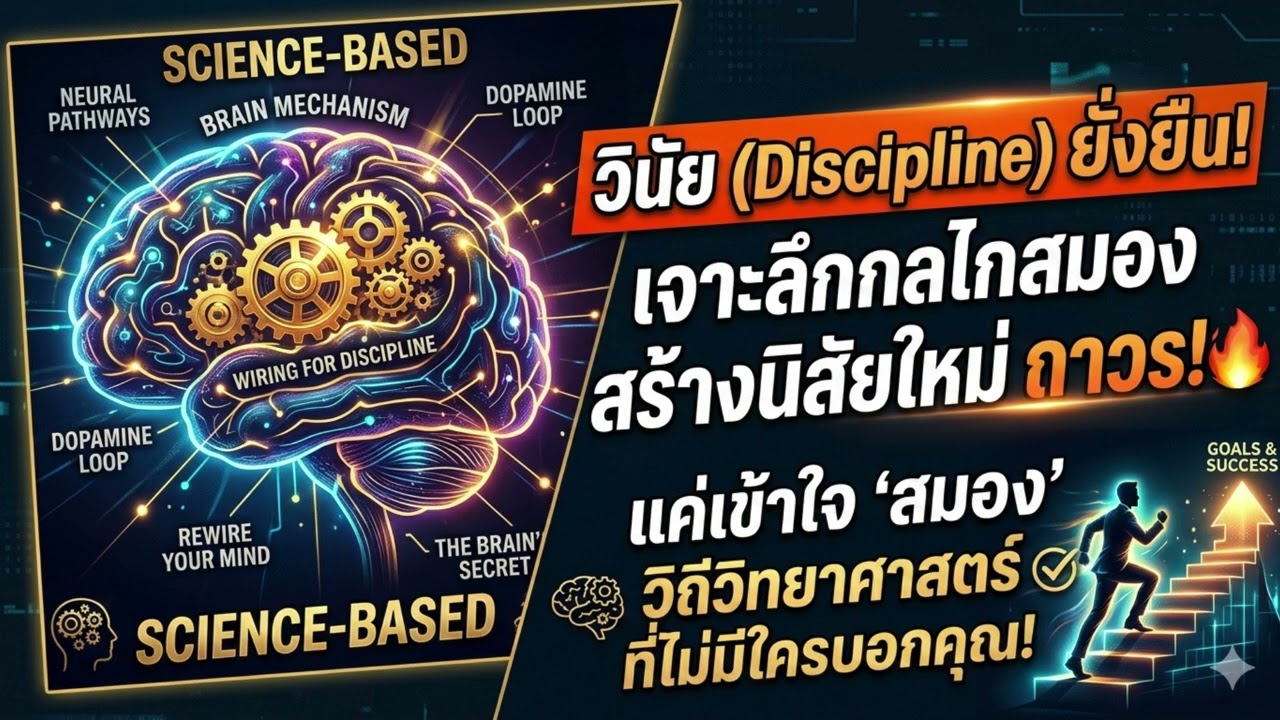 จะสร้าง วินัย (Discipline) ให้ยั่งยืนยังไง ตามหลักการของสมองเรา