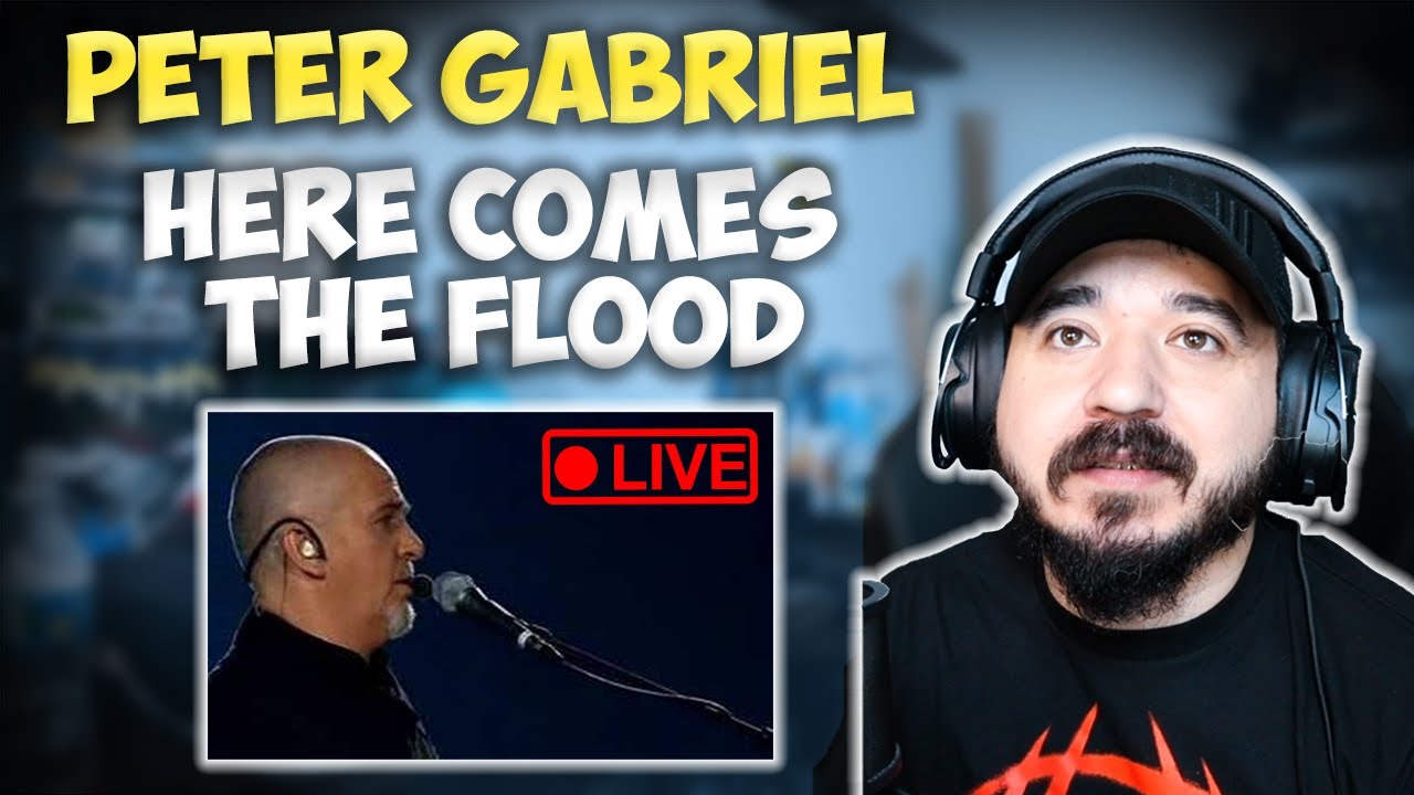 PETER GABRIEL - Here Comes The Flood (Live from Growing Up Tour 2003) | FIRST TIME HEARING REACTION