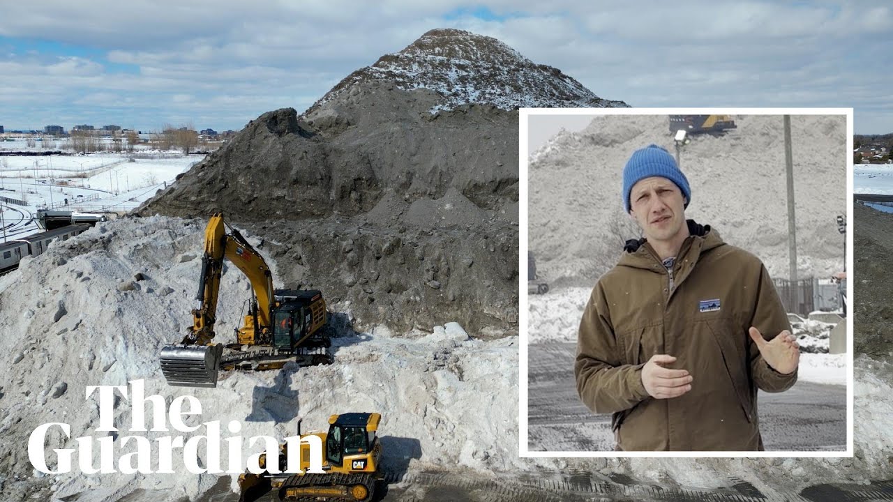 How Toronto's snow mountains hide a toxic secret