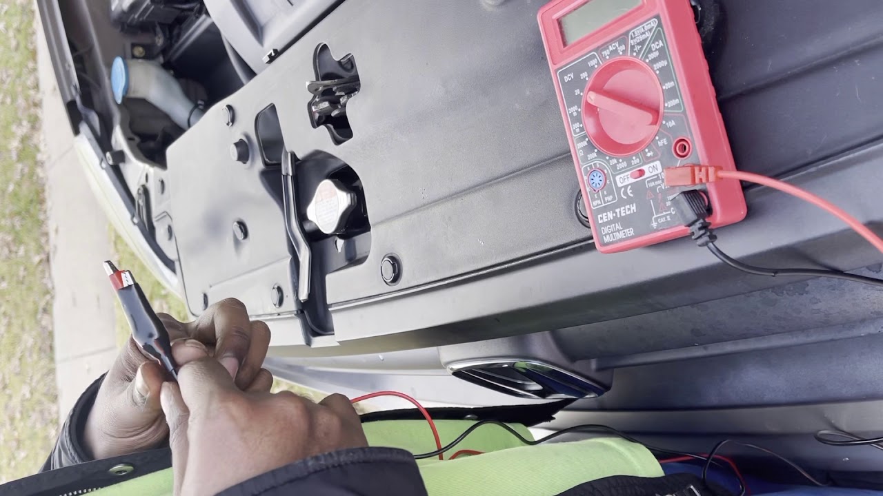 How to check coolant/antifreeze with a multimeter