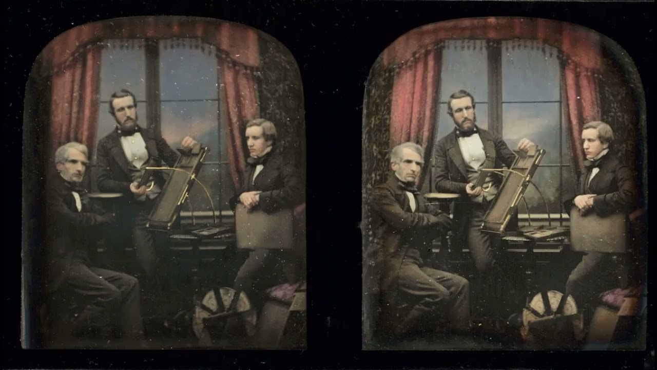 Le Cours de l'Histoire : les origines de la photographie