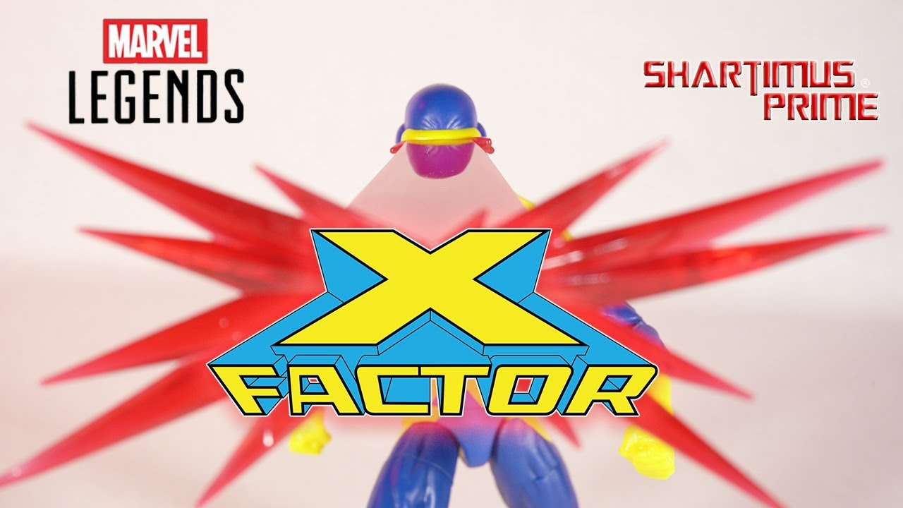 Marvel Legends Cyclops X-Factor 2025 X-Men Nemesis BAF Wave Action Figure Review