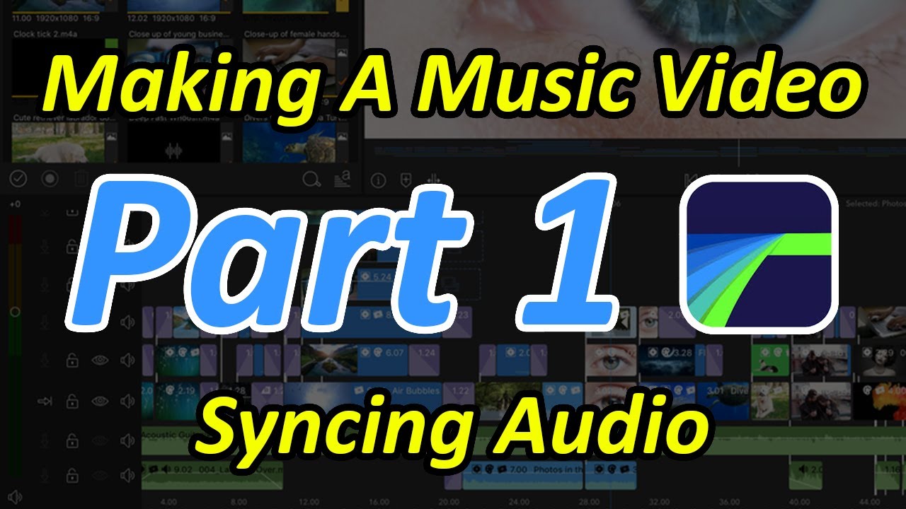 LumaFusion Music Video Tutorial Pt 1 Syncing Audio
