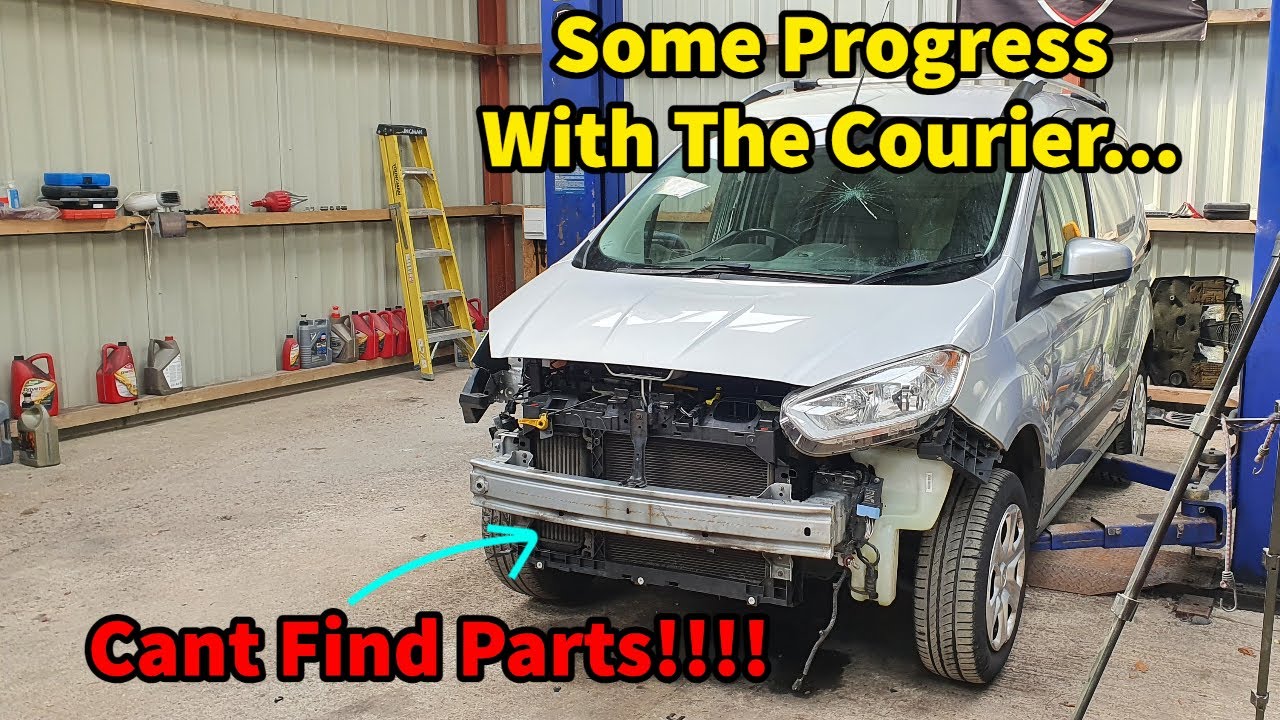 Continuing With The Ford Courier - It's Surprising How Difficult Parts Are To Find For These!!!!!