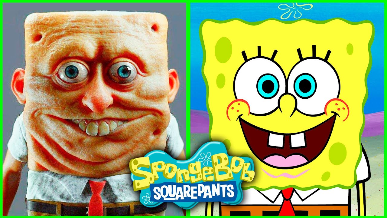 SpongeBob SquarePants and Patrick In Real Life! SpongeBob Squarepants As Human in Real Life