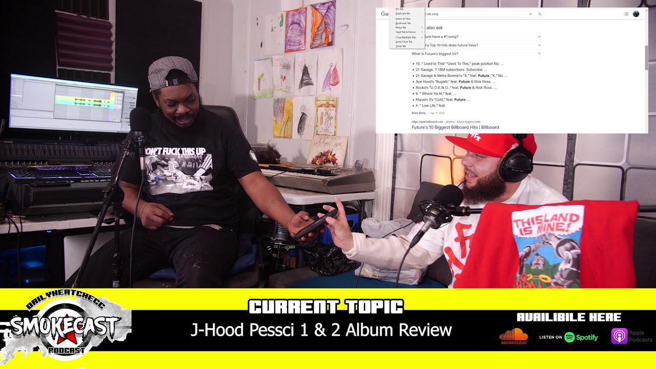 J Hood Pesci Album 1 & 2 Album Review | DailyHeatChecc Smokecast