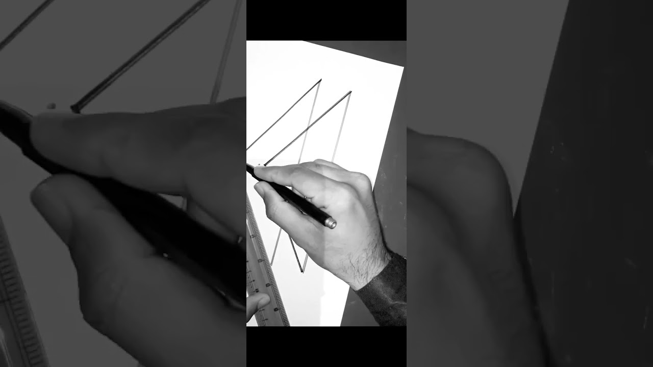How to draw 3d ladder 🔥#youtubeshorts #afridi drawing