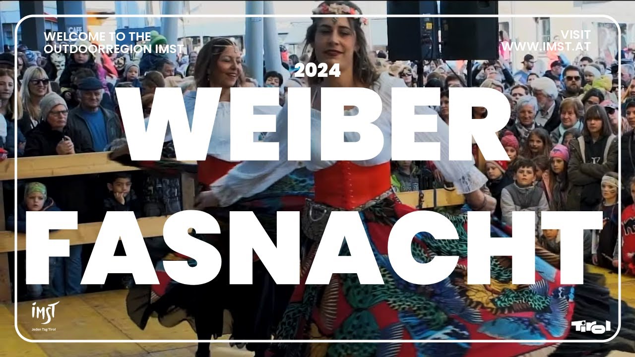 WEIBERFASNACHT in Imst 2025 | Tradition, Masken & Spaß in der Innenstadt 🎭✨