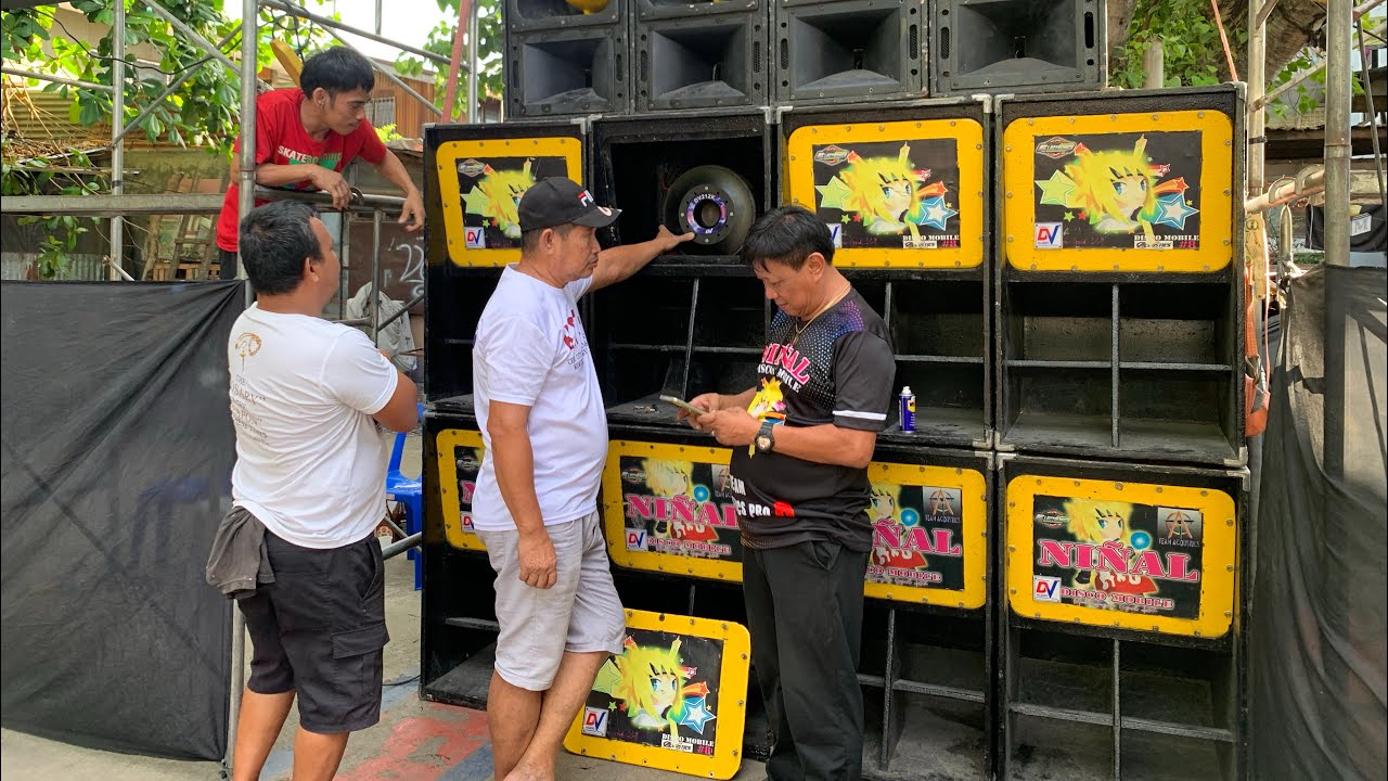 NIÑAL Disco Mobile | 8x8 set up | with speaker reveal