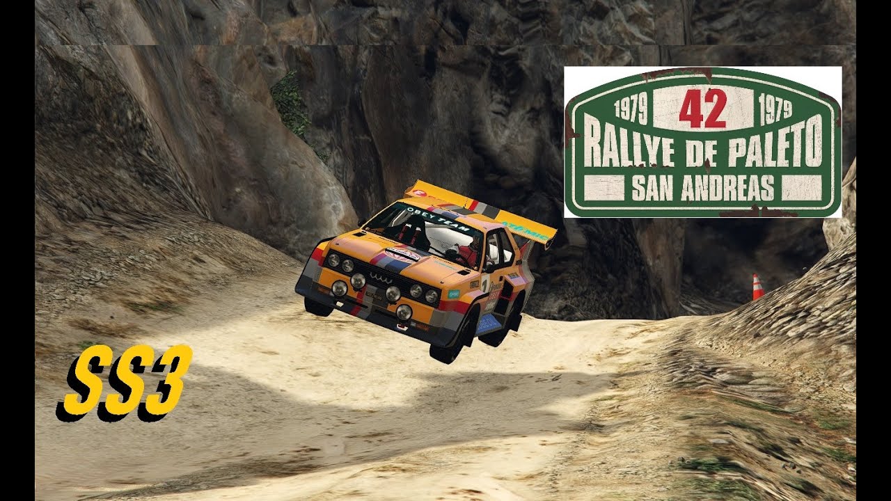 GTA V Motorsport - Realistic Rally Stages - RALLY de PALETO - SS3 - Raton-Sandy Shores