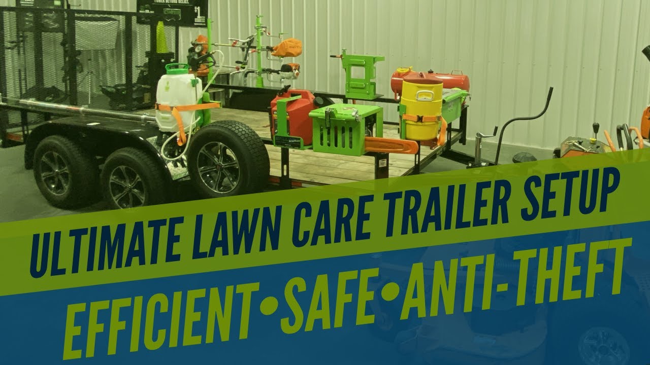 Ballard Inc - Ultimate Lawn Care Trailer Setup!