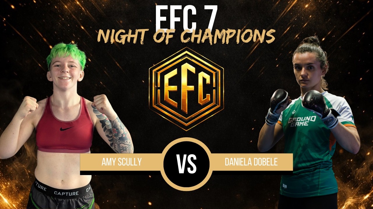 Amy Scully Vs Daniela Dobele - EFC 7 - FULL FIGHT - Strawweight Title Fight