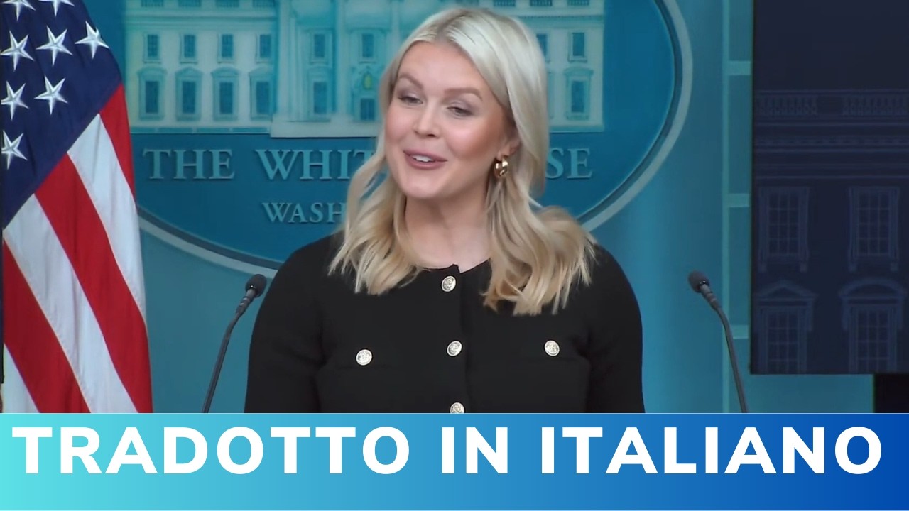 USA, Leavitt: 5 miliardi per Gaza | Progressi nei colloqui su Ucraina e Iran