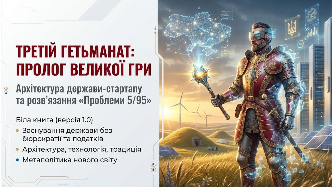 1. Метаполітика Третього Гетьманату: «Проблема 5/95» та її розв’язання